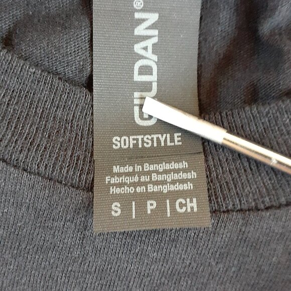 Funny Chocolate Rabbit Easter Shirt - New Small Black T-Shirt - Picture 3 of 4